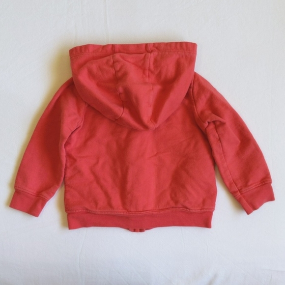 carter's floral elephant zip-up hoodie sweatshirt 18 months baby girl - Picture 8 of 8